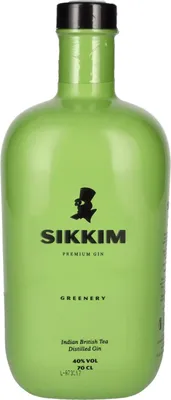 Produktbild von Sikkim GREENERY Premium Gin 40% Vol. 0,7l