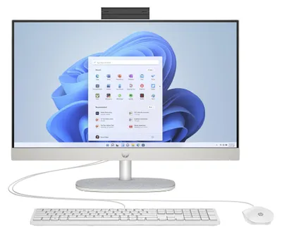 Produktbild von 24-cr0600ng AIO-PC, Weiß, 23,8 Zoll, Full HD, IPS, AMD Ryzen 5 7520U, 16 GB, 512 GB M.2 SSD