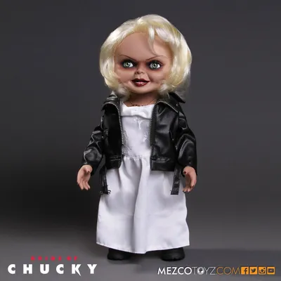 Image de Mezco Toys Chucky et sa fiancée Poupée parlante Tiffany 38 cm MEZ78015