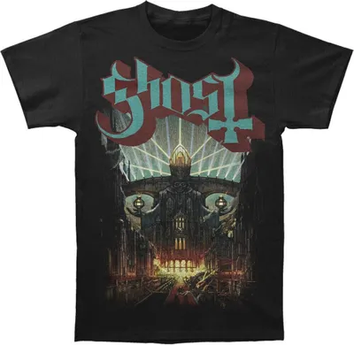 Image de Ghost - T-shirt "Meliora" pour homme/femme unie RO1791 (XL) (Noir)