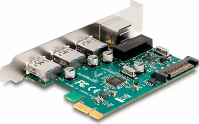 Productafbeelding van Delock - Netwerkadapter - PCIe 2.0 - Gigabit Ethernet x 1
