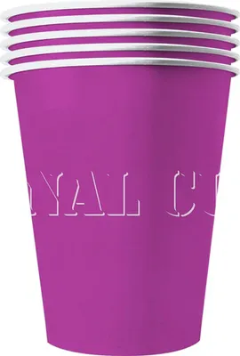 Immagine prodotto di Bicchiere americano grande per feste 20 pezzi viola 530 ml - taglia unica