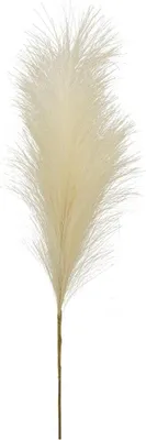 Produktbild von Feder Kunstfeder Kunstzweig Dekozweige Federstrauß Dekofeder beige 105,4 cm