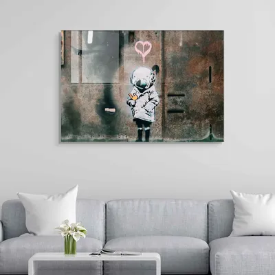 Produktbild von Wallity, UV-684 - 70 x 100, Dekorative Malerei aus gehärtetem Glas, Mehrfarbig, 100 % gehärtetes Glas, 70 x 100 cm