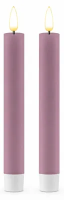 Produktbild von Deluxe Homeart LED Kerze Lavendel Stabkerze 15 cm