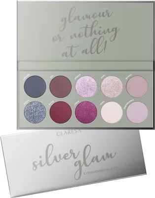 Produktbild von Claresa Lidschatten-Palette Silver Glam