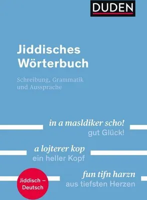 Obrázek produktu pro Duden - Jiddisches Wörterbuch