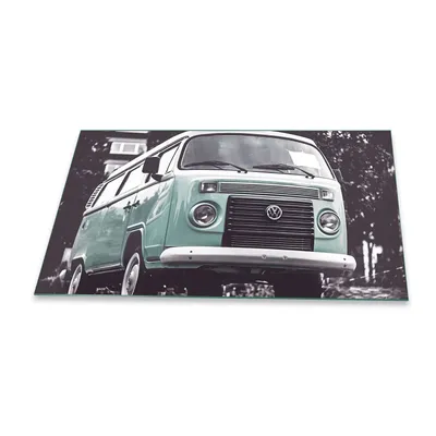 Produktbild von Herdabdeckplatte Glaskeramik 1 Teilig 90x52 Auto Grau Abdeckung Glas Spritzschutz Deko