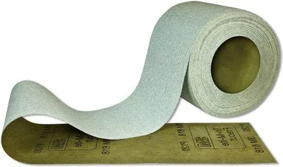 Produktbild von Famanu Schleifrolle P80 115 mm x 2 - Für Holz und Metall