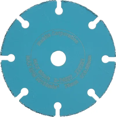 Produktbild von Makita Trennscheibe 76x10 mm - D-78374