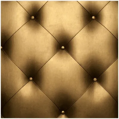 Produktbild von Wallario Memoboard Magnettafel aus Glas, Größe 50 x 50 cm, Motiv Goldene Ledertür