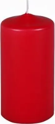 Produktbild von Premium Stumpenkerzen Rot 100 x 50 mm, 1 Stück