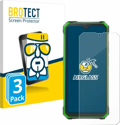 Produktbild von 3x BROTECT Schutzglas für Blackview BV7100 Schutzfolie Panzer Folie Glas Display Schutz klar