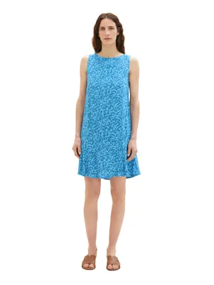 Produktbild von TOM TAILOR Damen Sommer-Kleid mit Volant