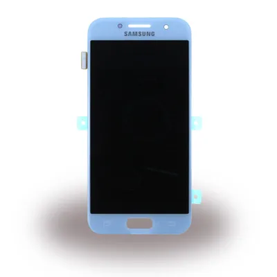 Produktbild von Samsung  A320F Galaxy A3 (2017) - Original Ersatzteil - LCD Display / Touchscreen - Blau