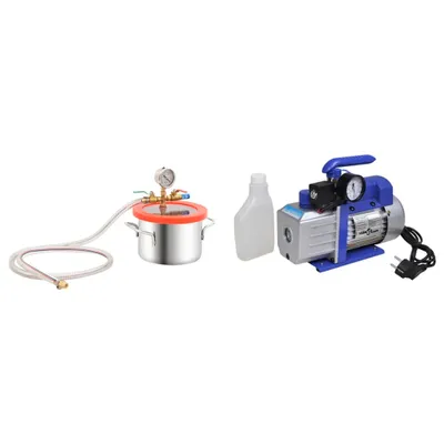 Produktbild von Vakuumkammer mit Einstufiger Pumpe 3,7 L