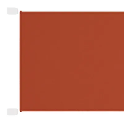 Image de vidaXL Store vertical Terracota 140x600 cm Tissu Oxford