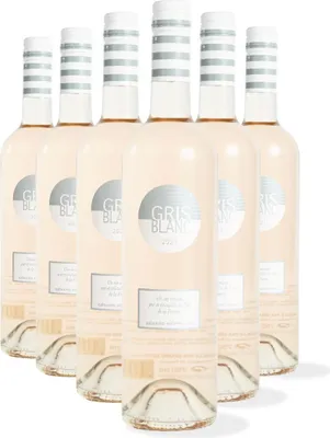 Produktbild von Gris Blanc 2025 vin rosé Lot 6 Bouteilles 75cl bouchon à vis
