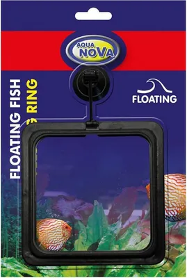Produktbild von AQUA NOVA schwimmender 10x10cm Futterring für Fische