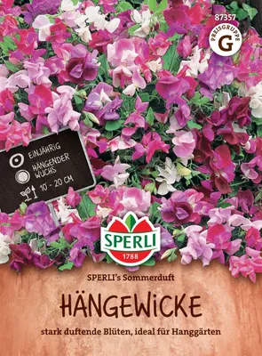 Produktbild von SPERLI Wickensamen Sommerduft Hängewicke 15 Pflanzen