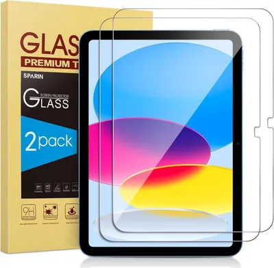 Produktbild von iPad 10. Gen 2022 SPARIN 2 Stück 9H Härte Schutzglas Displayfolie