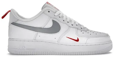 Produktbild von Nike Air Force 1 Low Reflective Swoosh White University Red - EU 41