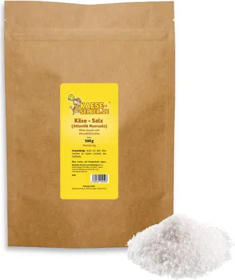 Produktbild von Atlantik Meersalz feinkörnig nicht jodiert für Käseherstellung Salzbad-Ersatz 500 g