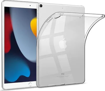 Produktbild von iPad Hülle 10,2 Zoll, Transparente TPU Schutzhülle, Slim Fit Für iPad 9. Generation 2021, iPad 8. Generation 2020 Und iPad 7. Generation 2019