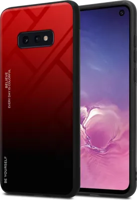 Immagine prodotto di Cadorabo custodia per Samsung Galaxy S10e custodia protettiva in nero custodia per telefono cellulare TPU custodia cover vetro temperato custodia