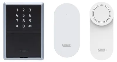 Produktbild von ABUS KeyGarage™ One 787 - Bundle mit Bridge One und Loxeris One in weiß