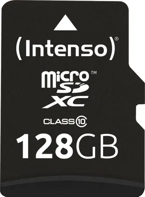 Produktbild von Intenso 3413491 Intenso microSDXC 128GB Class 10