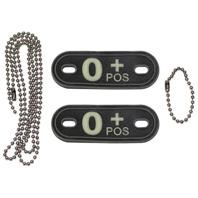 Produktbild von MFH Dog-Tags Hundeerkennungsmarken 0 POS, 3D PVC