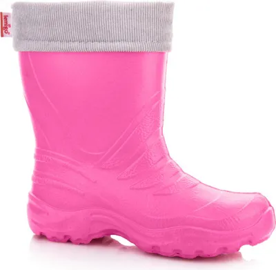 Produktbild von Lemigo leichte Kinder Gummistiefel gefüttert "Termix" Pink 22/23