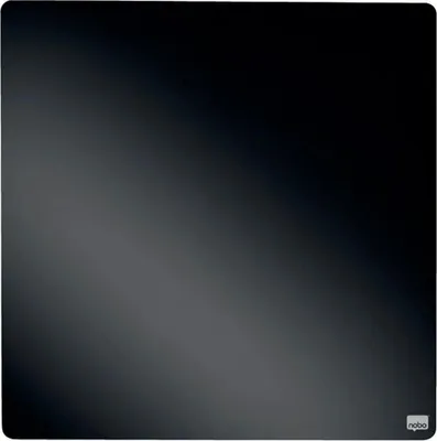 Produktbild von Rexel magnethaftendes Tafelquadrat Schwarz 360x360mm, 360 x 360 mm, Schwarz, Magnet, 405 g