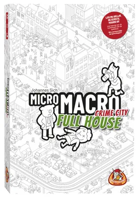 Immagine prodotto di Giochi Goblin Bianchi Micromacro: Crime City Full House