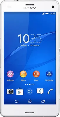 Produktbild von Sony Xperia Z3 compact 16GB Smartphone weiss - DE Ware