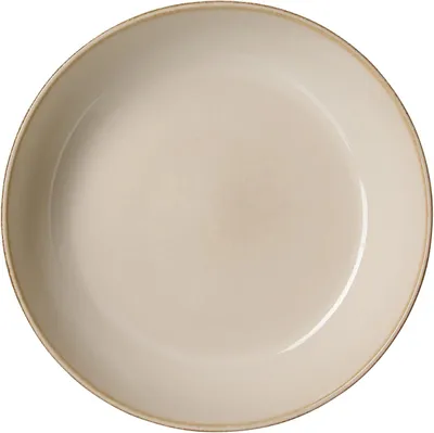 Produktbild von Ritzenhoff & Breker Olivia Suppenteller, Pastateller, Tiefer Teller, Steingut, Beige, Ø 20 cm, 746891