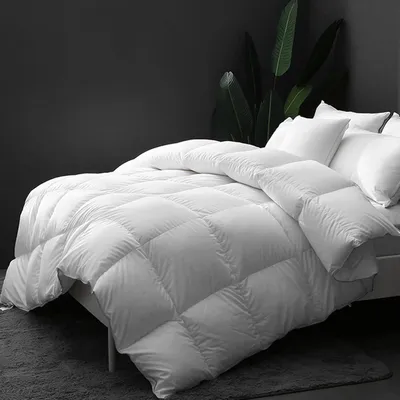 Zdjęcie produktu dla Kołdra całoroczna bawełniana puchowa 155x220 cm na lato i zimę