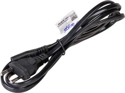 Image de Akyga AK-RD-04A Câble d'alimentation pour ordinateur portable 2 broches IEC C7 / CEE 7/16 Europlug 0.5m