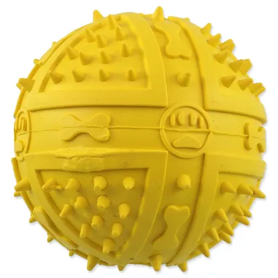 Immagine prodotto di Palla DOG FANTASY con punte squillanti mix di colori 9cm 1 pz