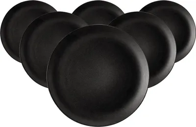 Produktbild von Seltmann Weiden Liberty Velvet Black Speiseteller ø 27,9 cm 6er Set