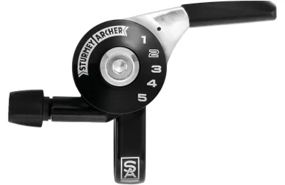 Produktbild von Sturmey Archer 5-Gg Lenkerschalter Alu Rotary schwarz