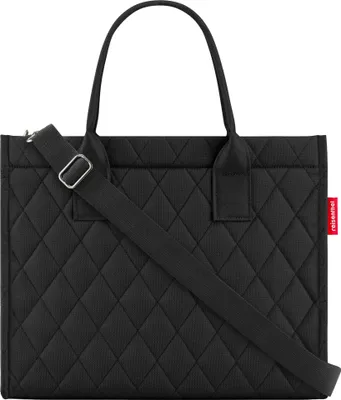 Produktbild von reisenthel Schultertasche Laptoptasche mit Laptopfach Daily Shopper Business Rhombus Black schwarz