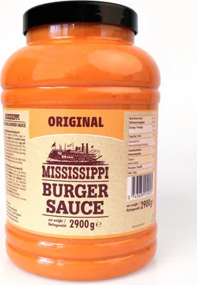 Immagine prodotto di Mississippi Burger Sauce Original per patatine e hamburger 2900g