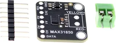 Zdjęcie produktu dla Moduł termopary typu K z płytką Max31855K – czujnik temperatury o zakresie od -270°C do +1350°C