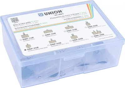 Produktbild von UNION Scheibenbremsbelag "DBP-26E" Organ Werkstattverpackung à 25 Paar