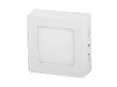 Obrázek produktu pro LED Solution Bílý přisazený LED panel hranatý 120 x 120mm 6W Economy+ Barva světla: Studená bílá 104941