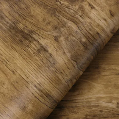 Produktbild von Selbstklebende Tapete Holzoptik Braun 60 cm x 5 m