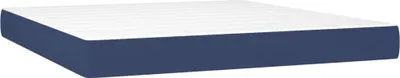 Immagine prodotto di vidaXL Materasso a molle insacchettate blu 160x200x20 cm tessuto