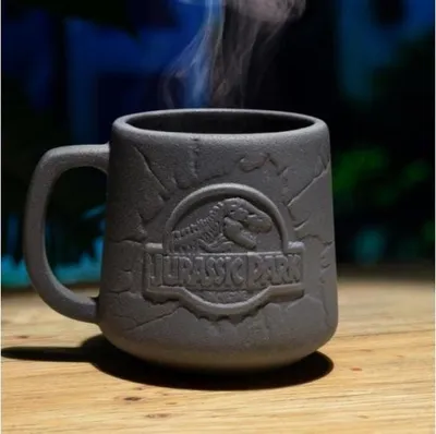 Produktbild von Jurassic Park Logo Kaffeebecher